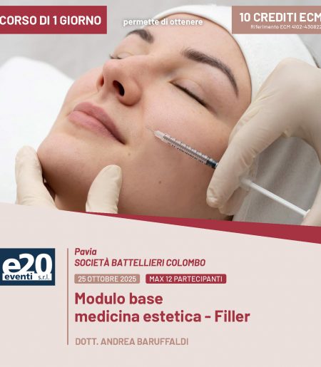 Dott. Baruffaldi - Modulo base medicina estetica - Filler - Pavia